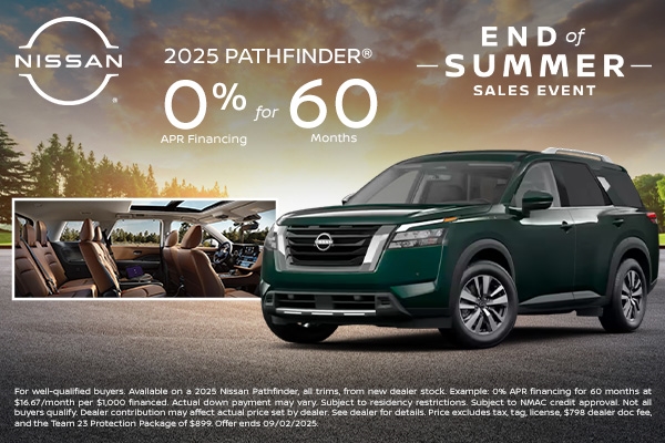 New Nissan Pathfinder