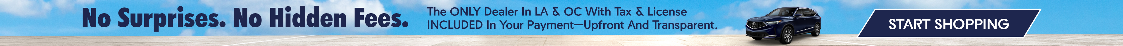 No Hidden Fees Ever