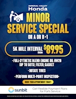 Minor Service Special