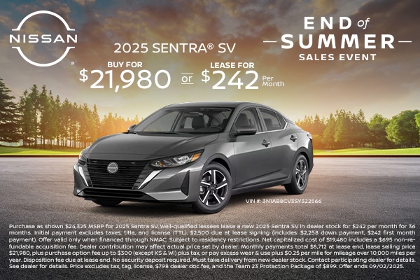 New Nissan Sentra
