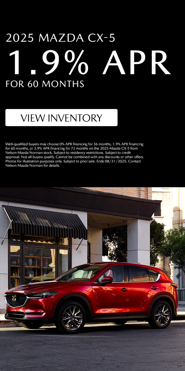 1.9% APR CX-5 In-Line New SRP Card
