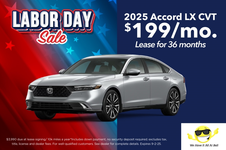 2025 Honda Accord Sedan