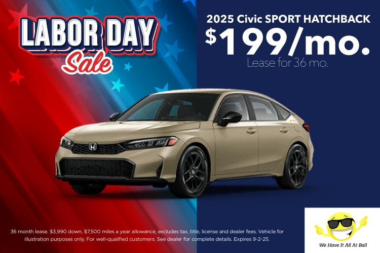 2025 Honda Civic Sport Hatchback