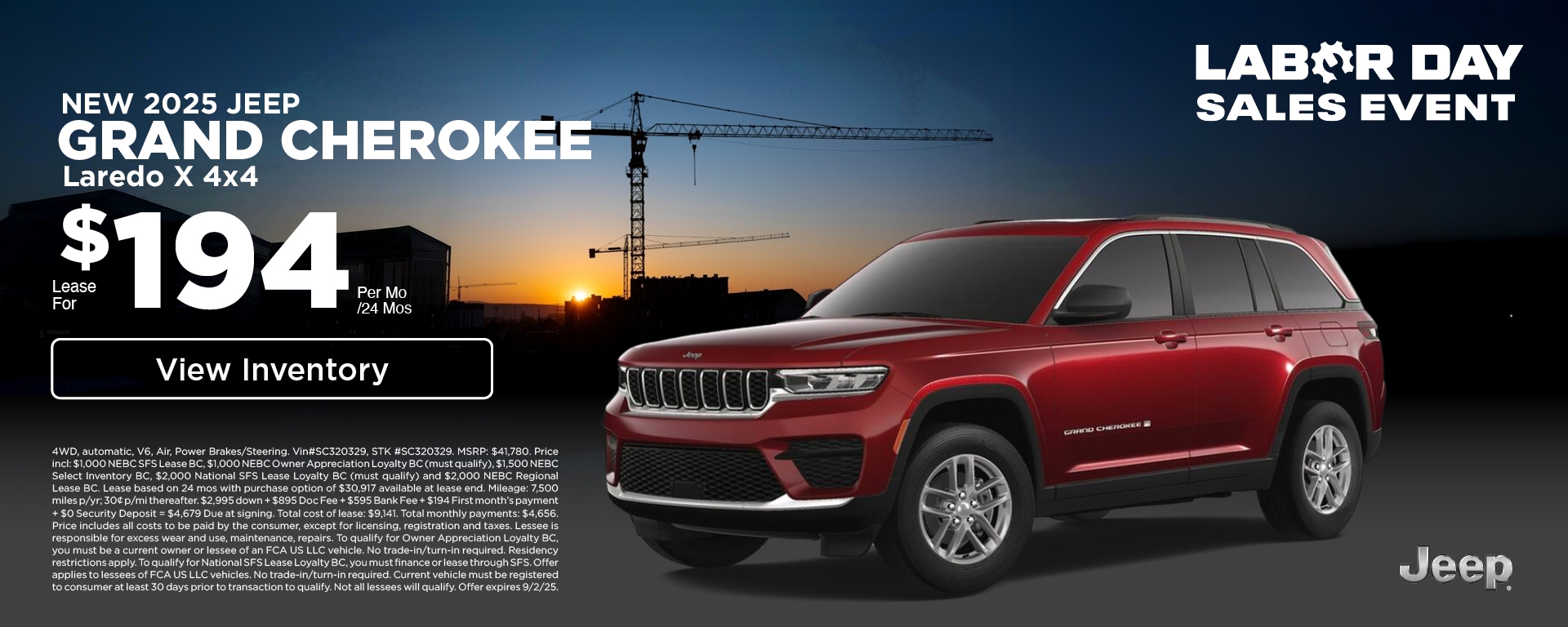 2025 Jeep Grand Cherokee Laredo X 4x4