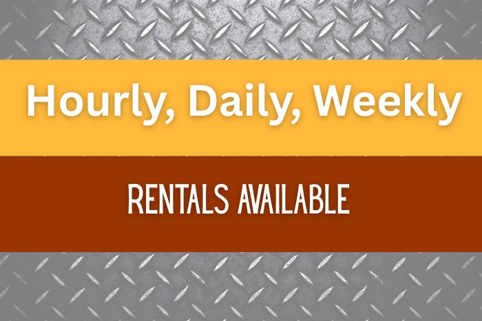Rentals Available!