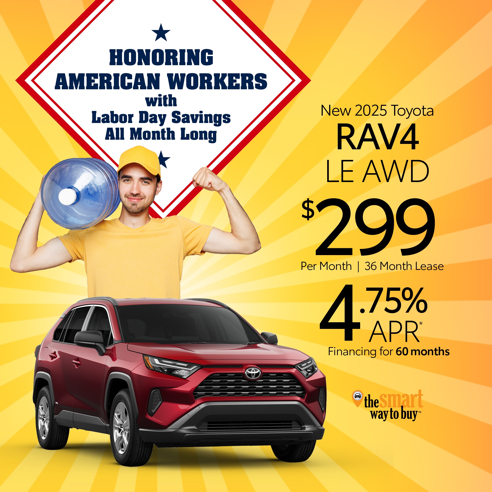 2025 RAV4 LE AWD