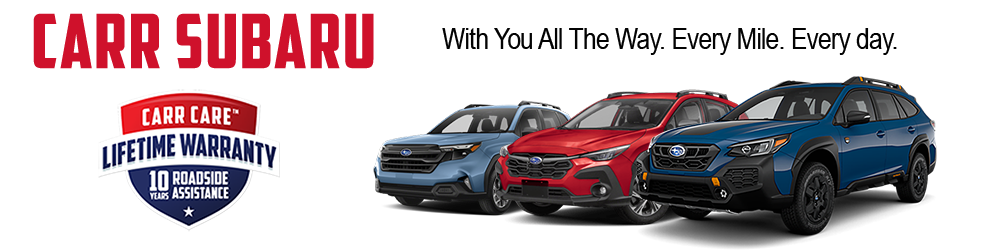 Carr Subaru Monthly Specials