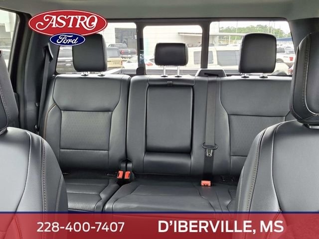 2025 Ford F-350 back seats