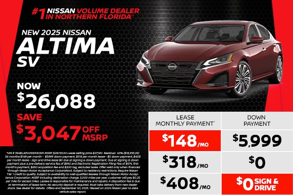 2025 Altima SV Special