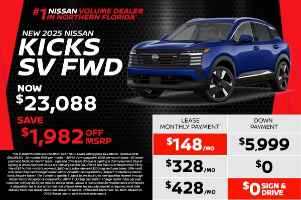 2025 Kicks SV Special