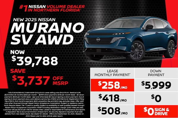 2025 Murano SV Special