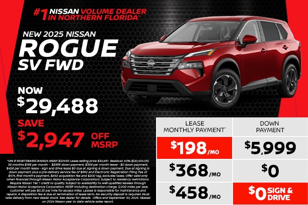 2025 Rogue SV Special