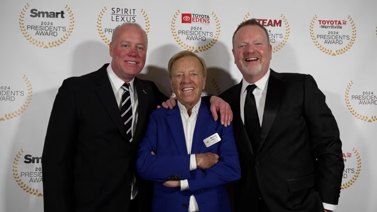 Leep Family at the Annual President's Awards