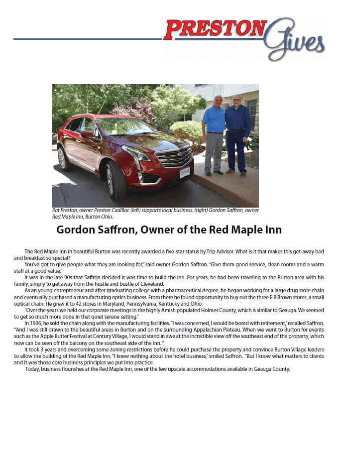 Preston KIA Burton OH