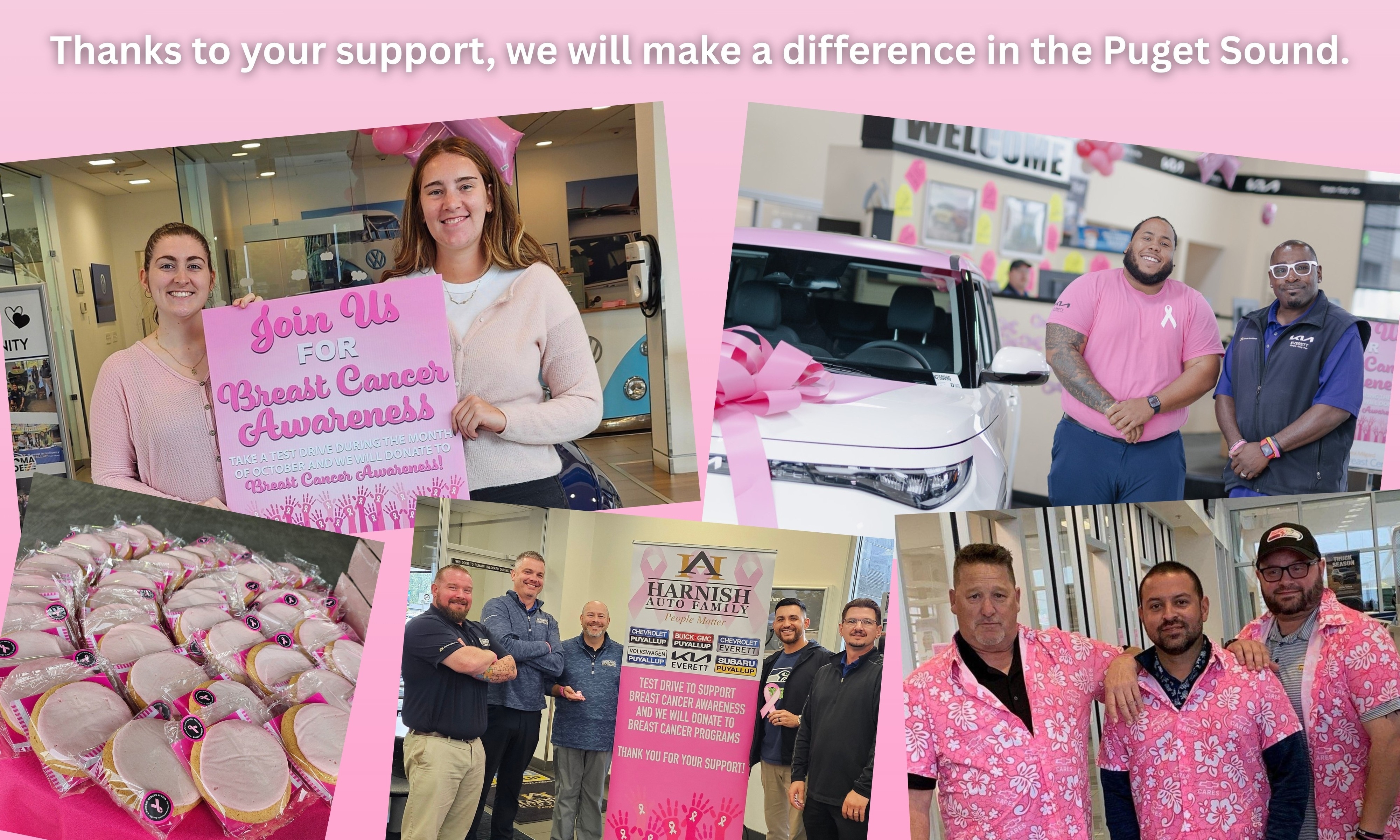 Breast Cancer Awareness Collage