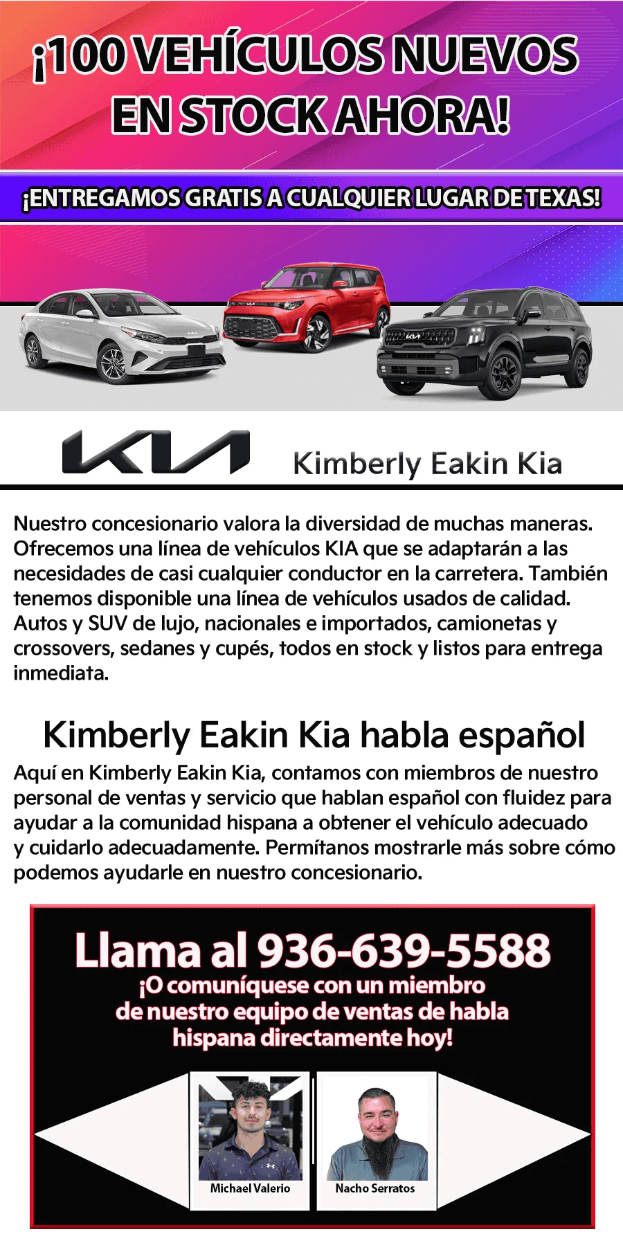 Kimberly Eakin KIA Lufkin TX
