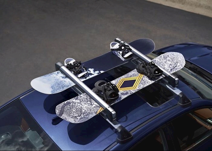 Thule Roof Rack Mounted Ski & Snowboard Carrier