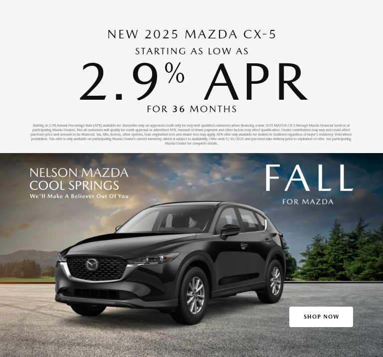 Mazda CX-5 September 2025 Specials