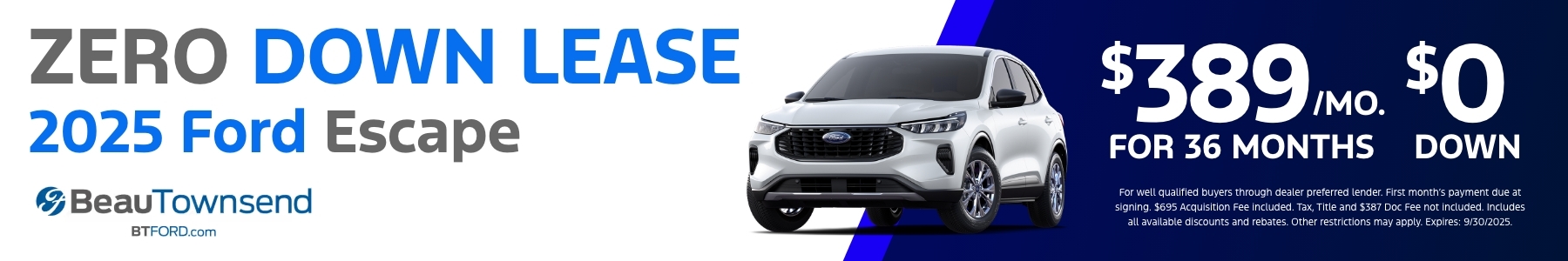 Escape Lease Deal