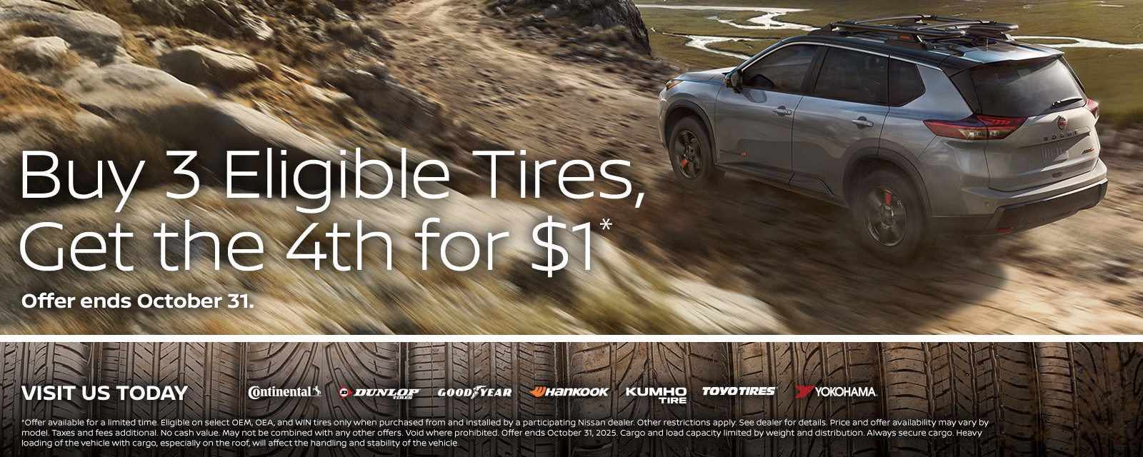 Buy 3 Eligible Tires,