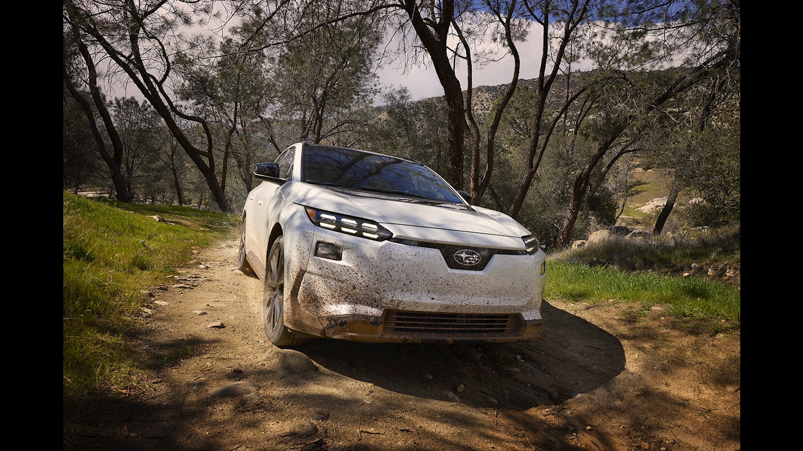Solterra AWD badge