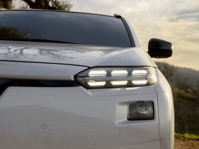 2026 Subaru Solterra Headlights Closeup