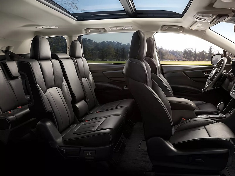Subaru Ascent vs Kia Telluride Interior Space