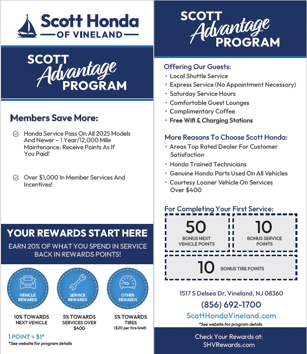 Scott Advantage Program