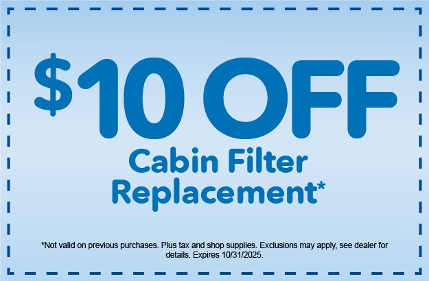 Cabin Filter Replacement