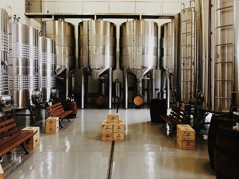 inside of a brewery in Mission Viejo, CA