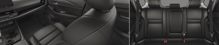 Charcoal Leatherette