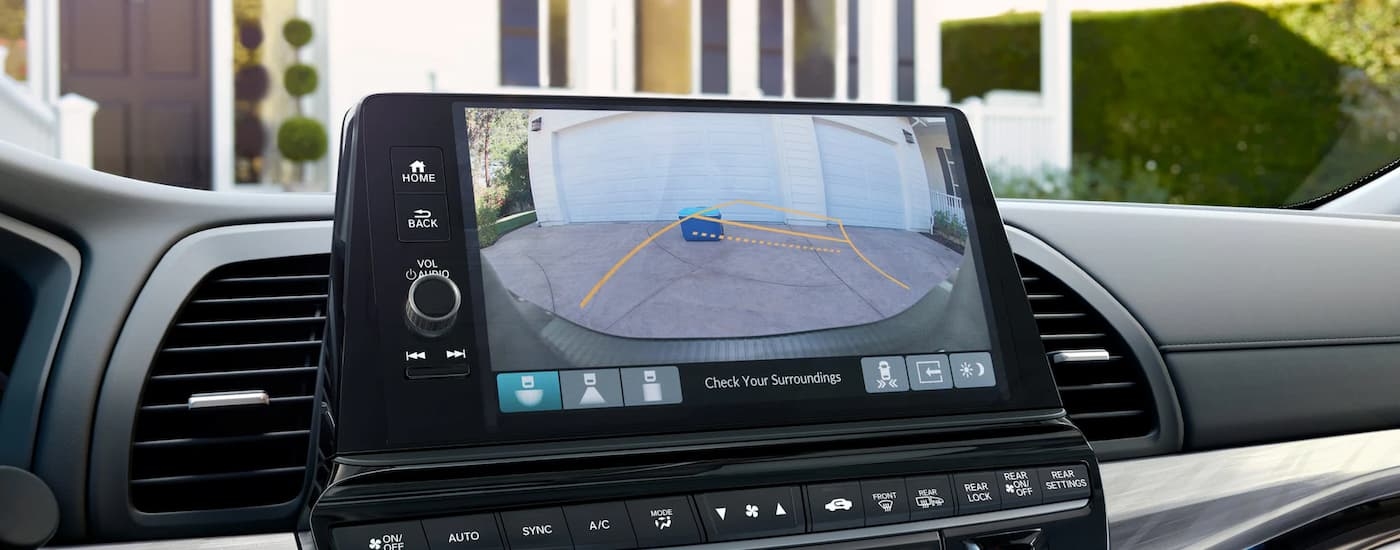 Infotainment screen in a 2026 Honda Odyssey