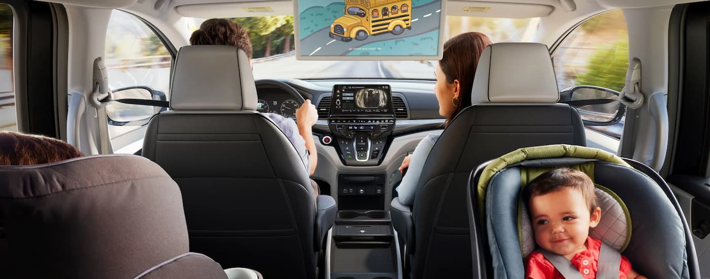 Family driving in a 2026 Honda Odyssey