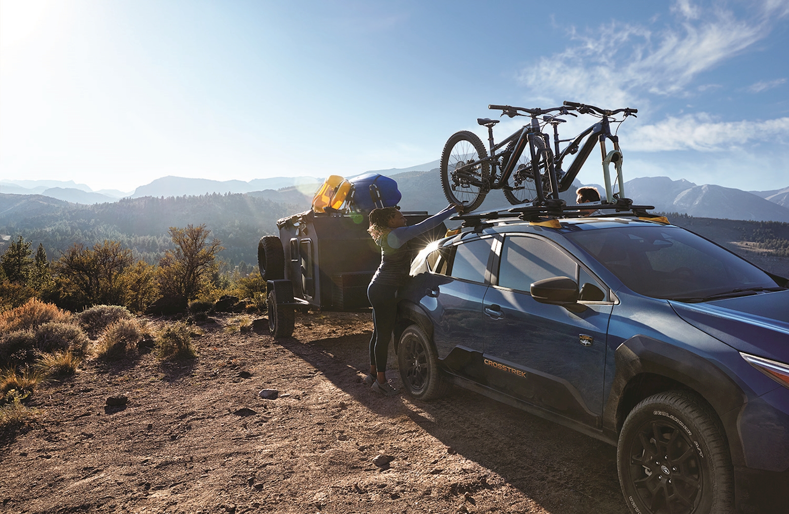 EyeSight driver assist visualization in the Crosstrek