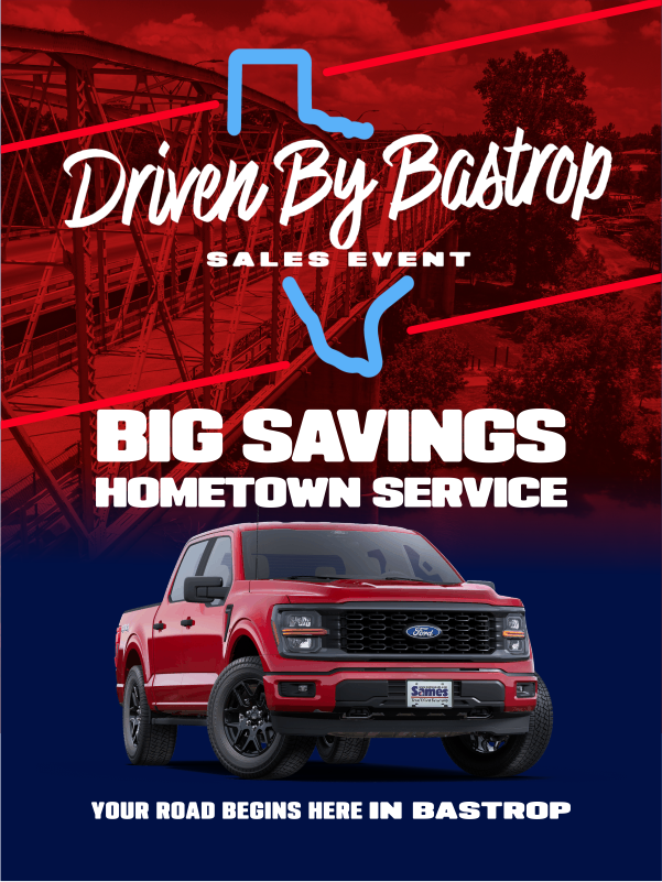 Driven by Bastrop Sales Event