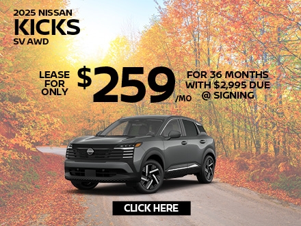 2025 Nissan Kicks Lease