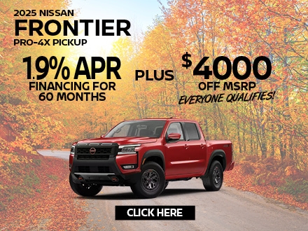 2025 Nissan Frontier MSRP