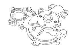 Genuine Toyota Waterpump