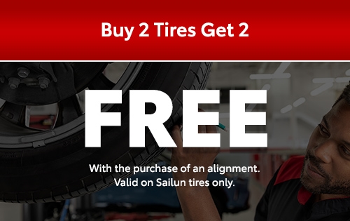 Buy 2 Tires, Get 2