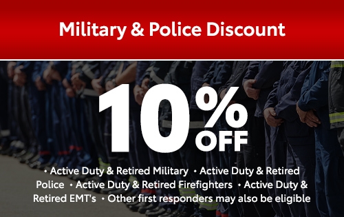 Military & Police Discount