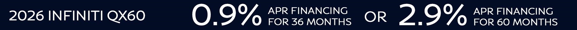 QX60 Offer