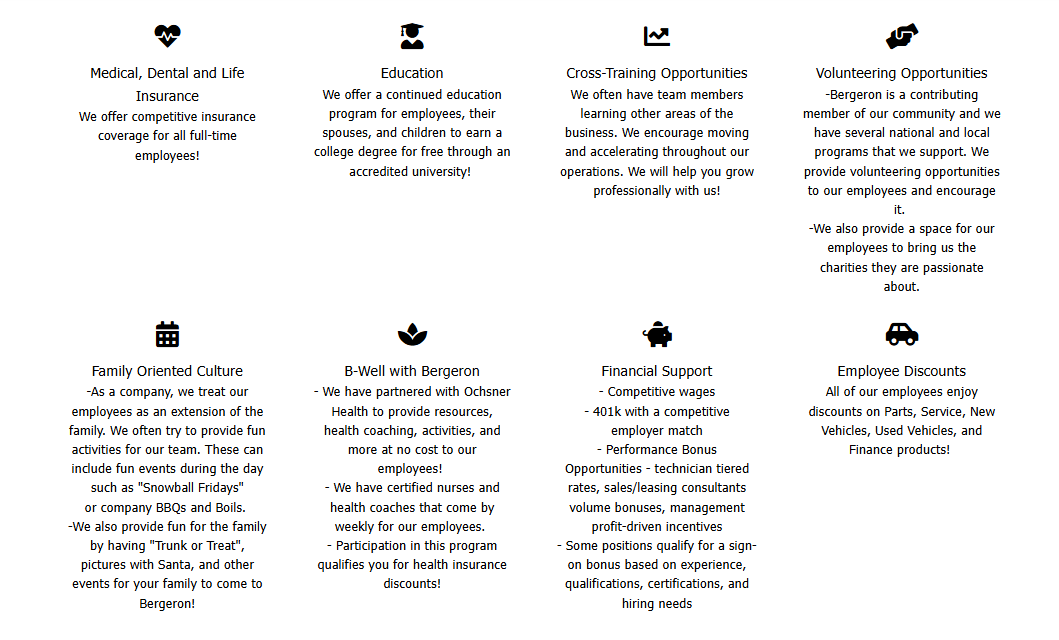 Bergeron Chrysler Dodge Jeep RAM Metairie LA