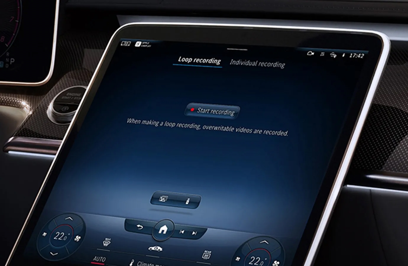 Mercedes-Benz App Dashcam