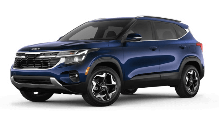 2026 Kia Seltos EX Exterior - Deep Ocean Blue