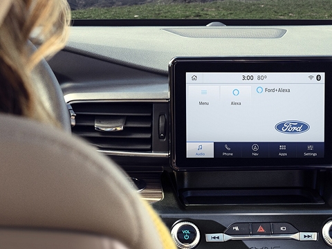 ford Sync infotainment system in a Ford