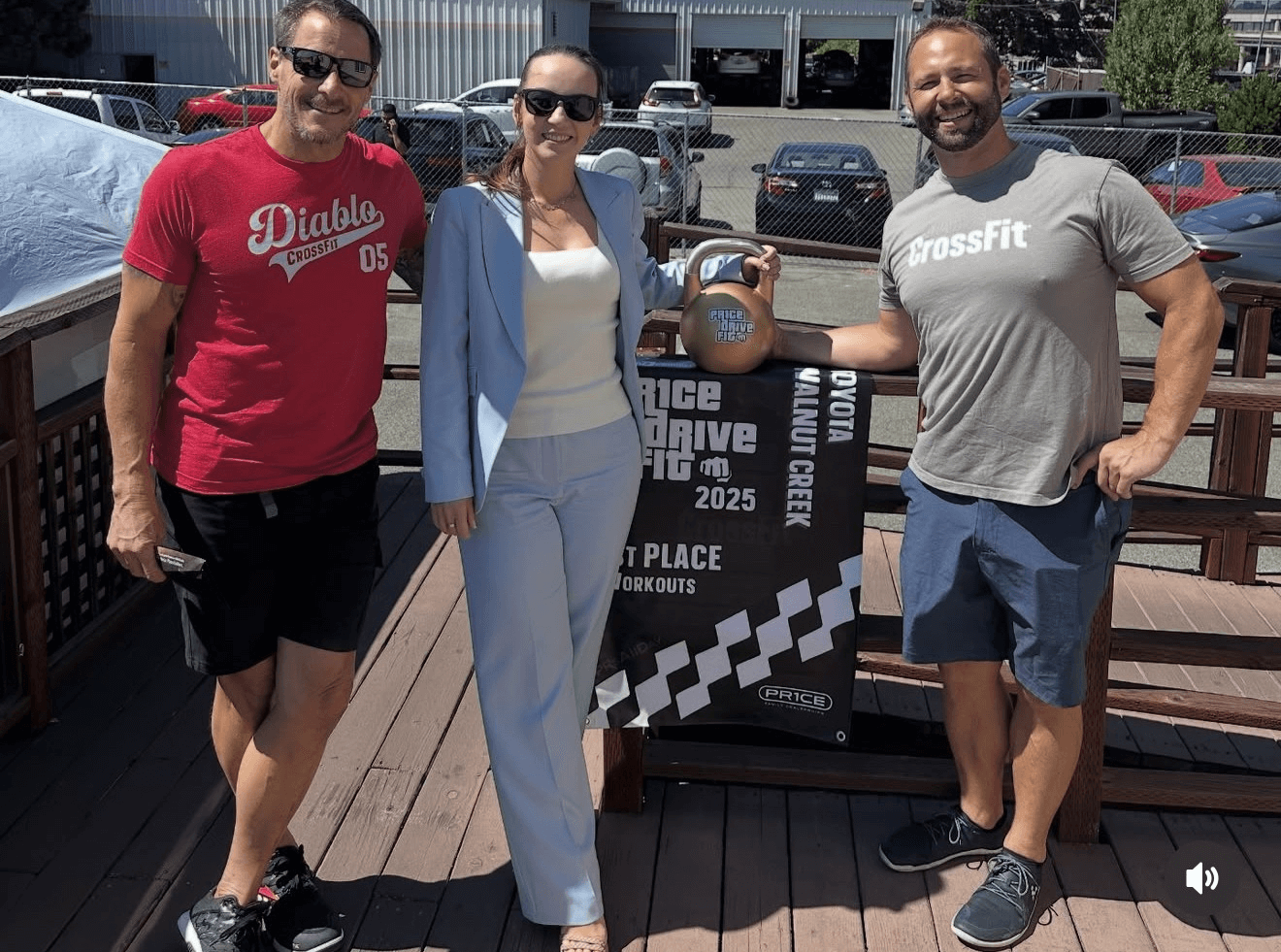 DriveFit winners celebration