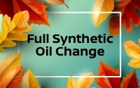 Full Synthetic Oil Change