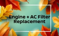 Engine + AC Filter Replacement
