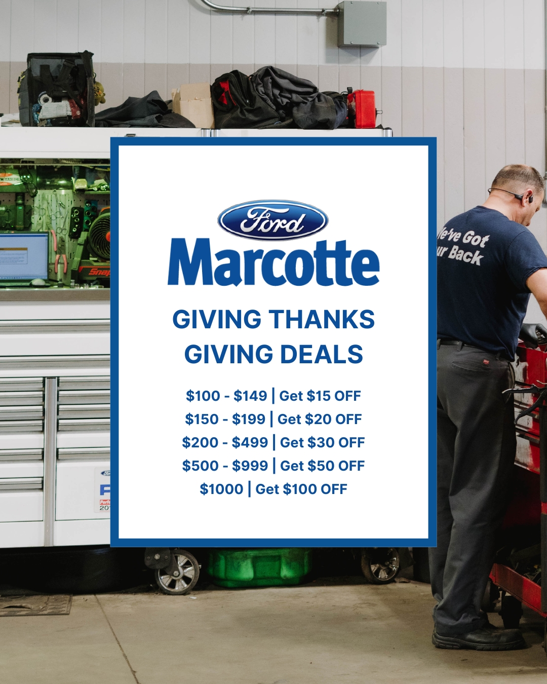 Giving Thanks, Giving Deals