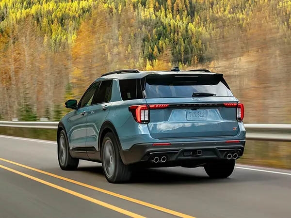 2026 Ford Explorer driving